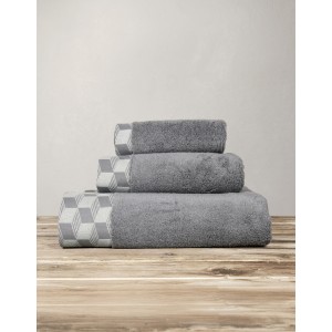Πετσέτα 50x100 Luxe - Dark Gray