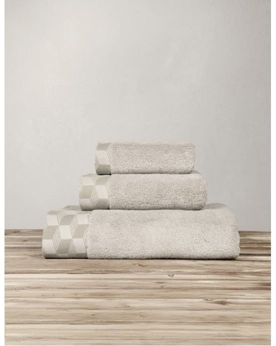 Πετσέτα 50x100 Luxe - Light Taupe