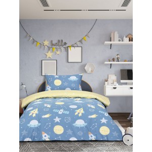 Σετ Παπλωματοθήκη Μονή - Space