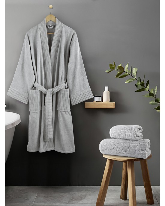 Σετ Πετσέτες (50x90 + 70x140) - Serenity Gray