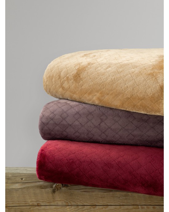 Ριχτάρι Jacquard 130x180 - Cosy Beige