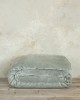 Κουβέρτα Βελουτέ Γίγας 240x260 Coperta - Sage Green Κουβέρτες
