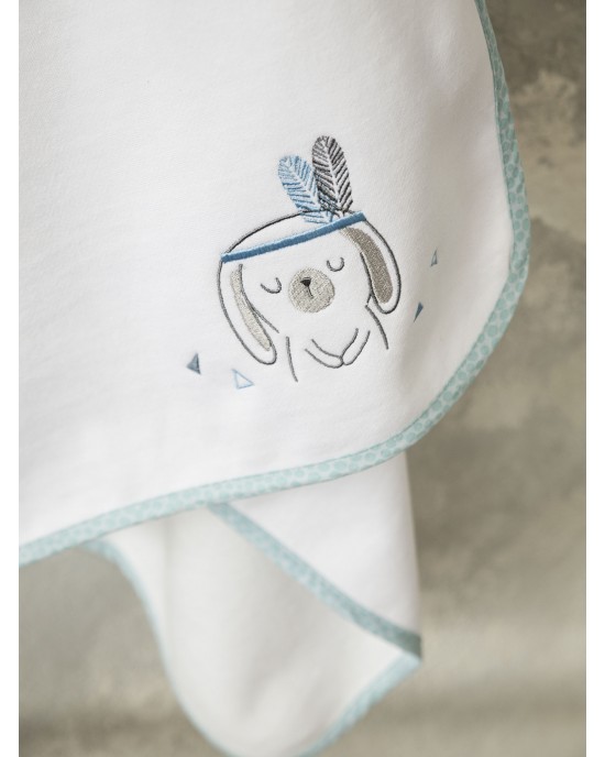 Κουβέρτα 4 Εποχών 110x140 - Little Indian Nursery blankets