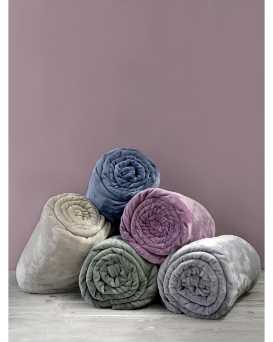 Κουβέρτα Υπέρδιπλη 220x240 - Meleg Gray
