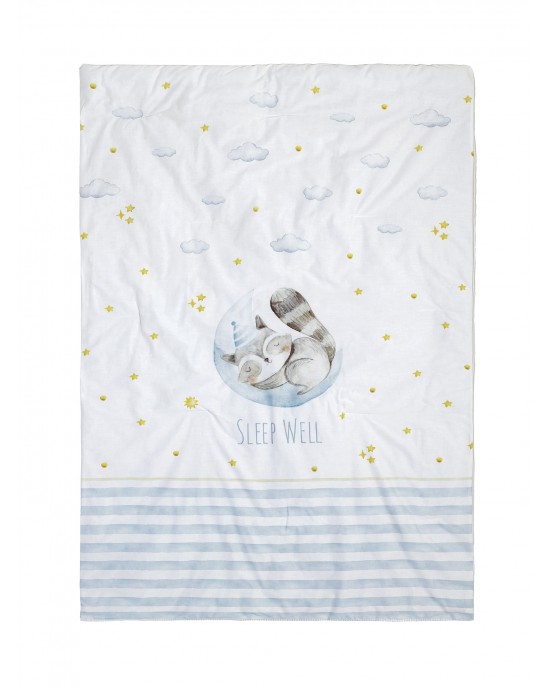 Κουβερλί Κούνιας - Sleepy Racoon Nursery Bedspread