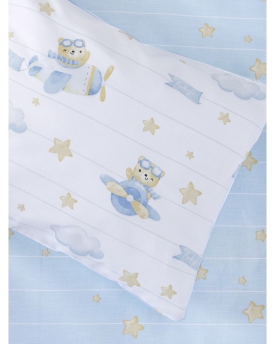 Σετ Παπλωματοθήκη Κούνιας - Beary