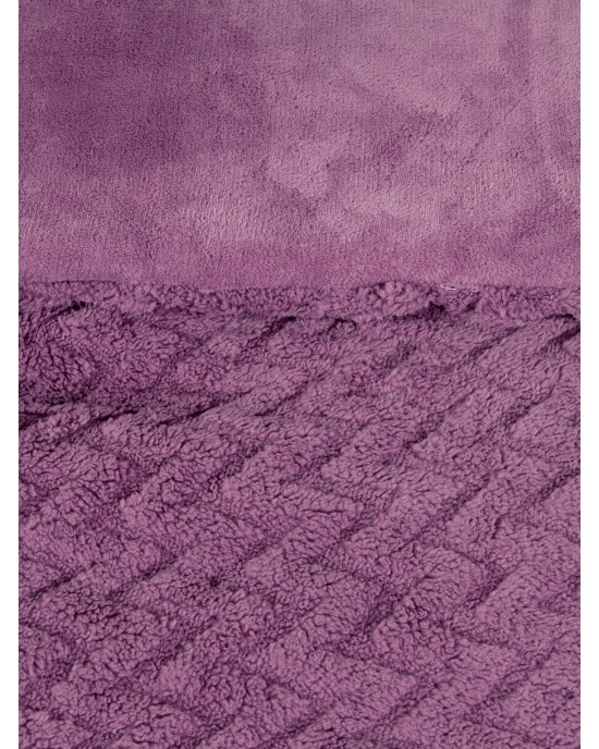 Κουβέρτα/Πάπλωμα Μονό 160x220 - Muffle Mauve