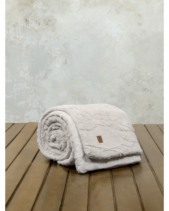 Κουβέρτα/Πάπλωμα Μονό 160x220 - Elara Light Beige