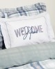 Σετ Σεντόνια Υπέρδιπλα με Λάστιχο - Welcome