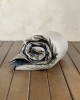 Παπλωματοθήκη Γίγας Colors - Oat Beige / Midnight Gray