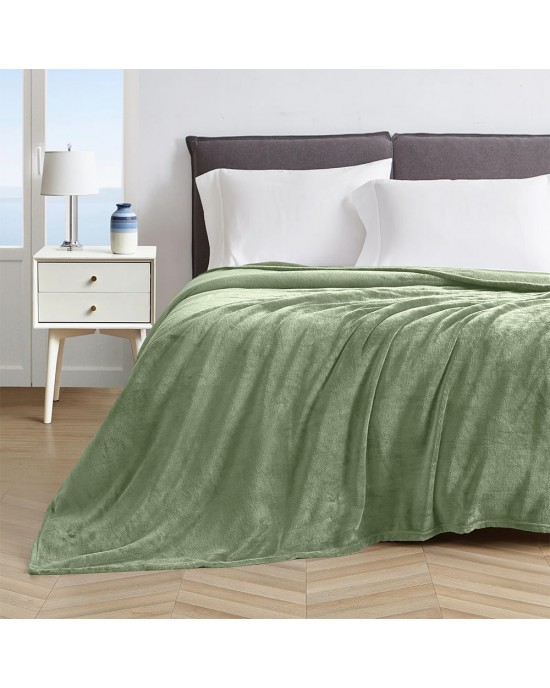 LINO ΚΟΥΒΕΡΤΑ ΒΕΛΟΥΤΕ PELLO MINT 220X240