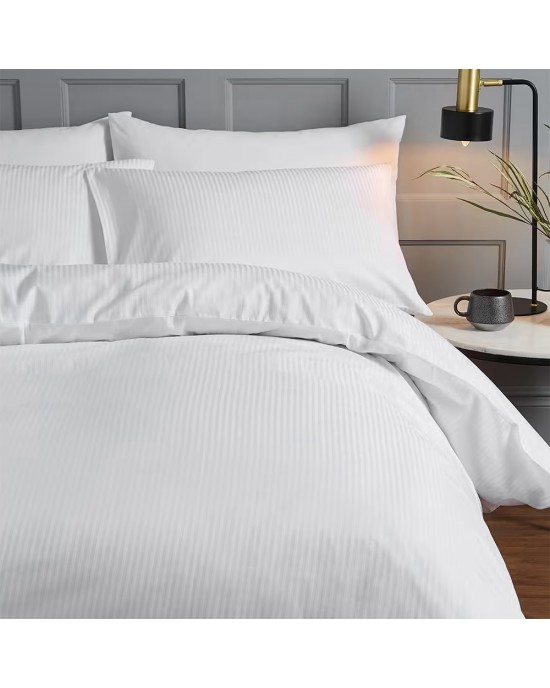 LINO ΠΑΠΛΩΜΑΤΟΘΗΚΗ BARRI 100/100 WHITE 220X240 300TC