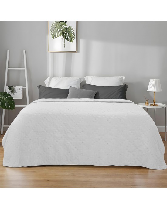 LINO ΚΟΥΒΕΡΛΙ LIPE OFF WHITE 160Χ220