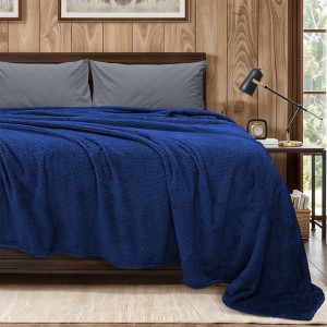 LINO ΚΟΥΒΕΡΤΑ FLEECE NAPNEST DBLUE 220X240