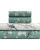LINO Σετ Σεντόνια King Size (260X270) Parrots Πετρόλ