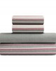 LINO Σετ Σεντόνια Υπέρδιπλα Με Λάστιχο (170Χ200+35) Madison Dusty Pink