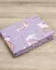 LINO BEBE ΣΕΤ ΣΕΝΤΟΝΙΑ RAINBOW GALLOP LILAC 120X180