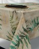 LINO Τραπεζομάντηλο Foresta 140x240 Εκρού-Πράσινο