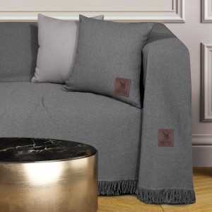 3914 ΡΙΧΤΑΡΙ 180Χ300 GREENWICH POLO CLUB ΓΚΡΙ ΣΚΟΥΡΟ