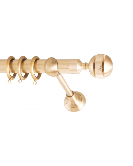 ΚΟΥΡΤΙΝΟΞΥΛΟ AMORE FRANS  Φ25 ΟΡΟ ΜΑΤ Φ1,60