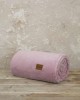 Κουβέρτα καναπέ Jacquard 130x170  Mellow Pink NIMA HOME