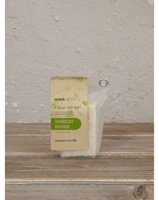 Σαπούνι χειροποίητο 100g  Lemongrass / Geranium NIMA HOME