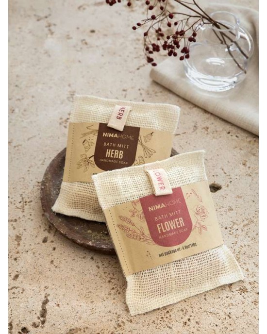 Σαπούνι/Σφουγγάρι απολέπισης 140g Wash Pad  Herb NIMA HOME