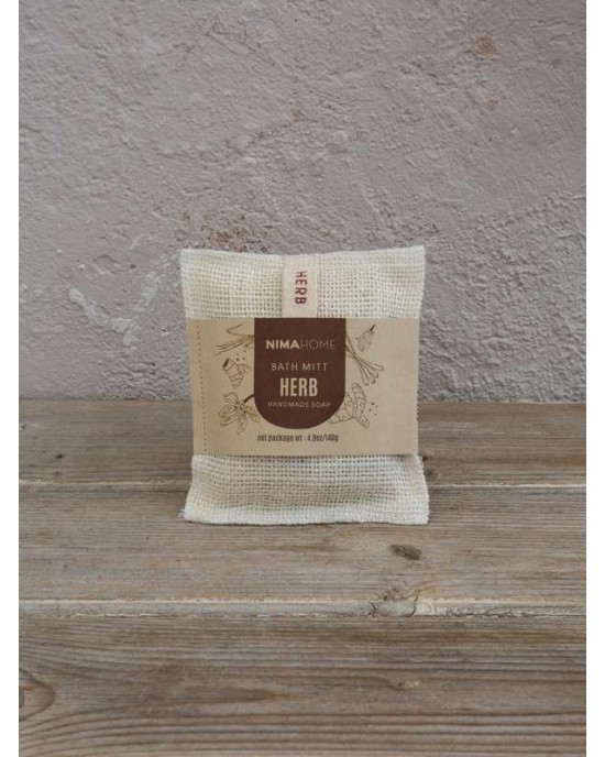 Σαπούνι/Σφουγγάρι απολέπισης 140g Wash Pad  Herb NIMA HOME