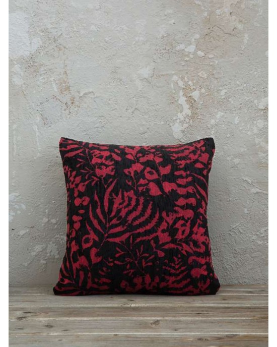 Διακοσμητικό Μαξιλάρι 45x45  Dusk Ruby Red NIMA HOME