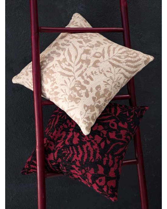 Διακοσμητικό Μαξιλάρι 45x45  Dusk Ruby Red NIMA HOME