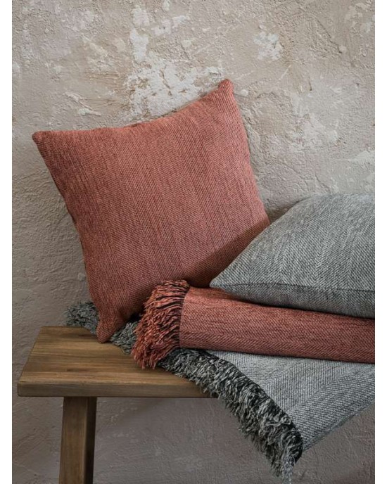Διακοσμητικό Μαξιλάρι 45x45  Matis Gray NIMA HOME
