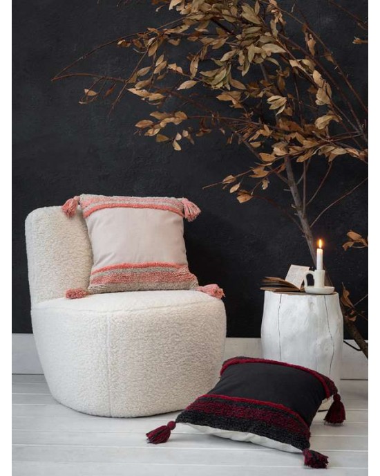 Διακοσμητικό μαξιλάρι 45x45  Janelle Earth NIMA HOME
