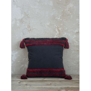 Διακοσμητικό μαξιλάρι 45x45  Janelle Dark Gray NIMA HOME